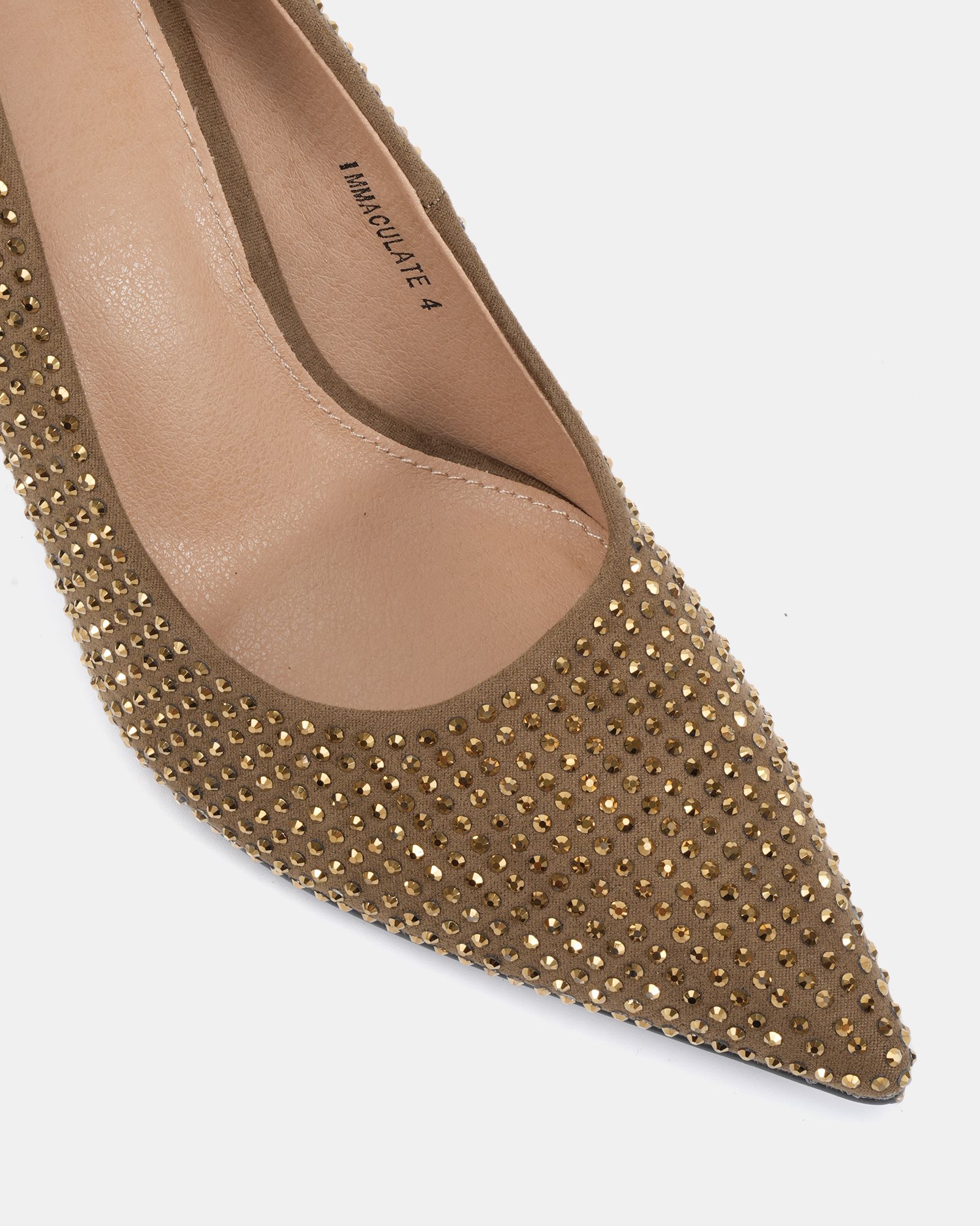 IMMACULATE Bronze Point Court Shoe