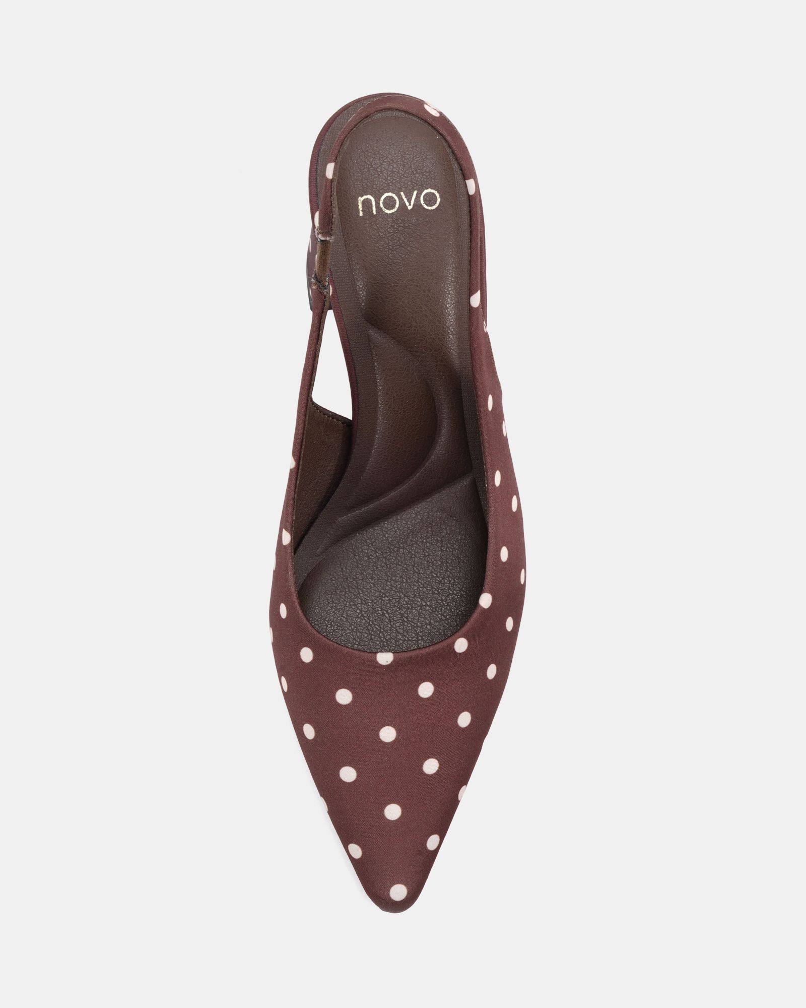 Isla Multi Block Heel Slingback Point Court