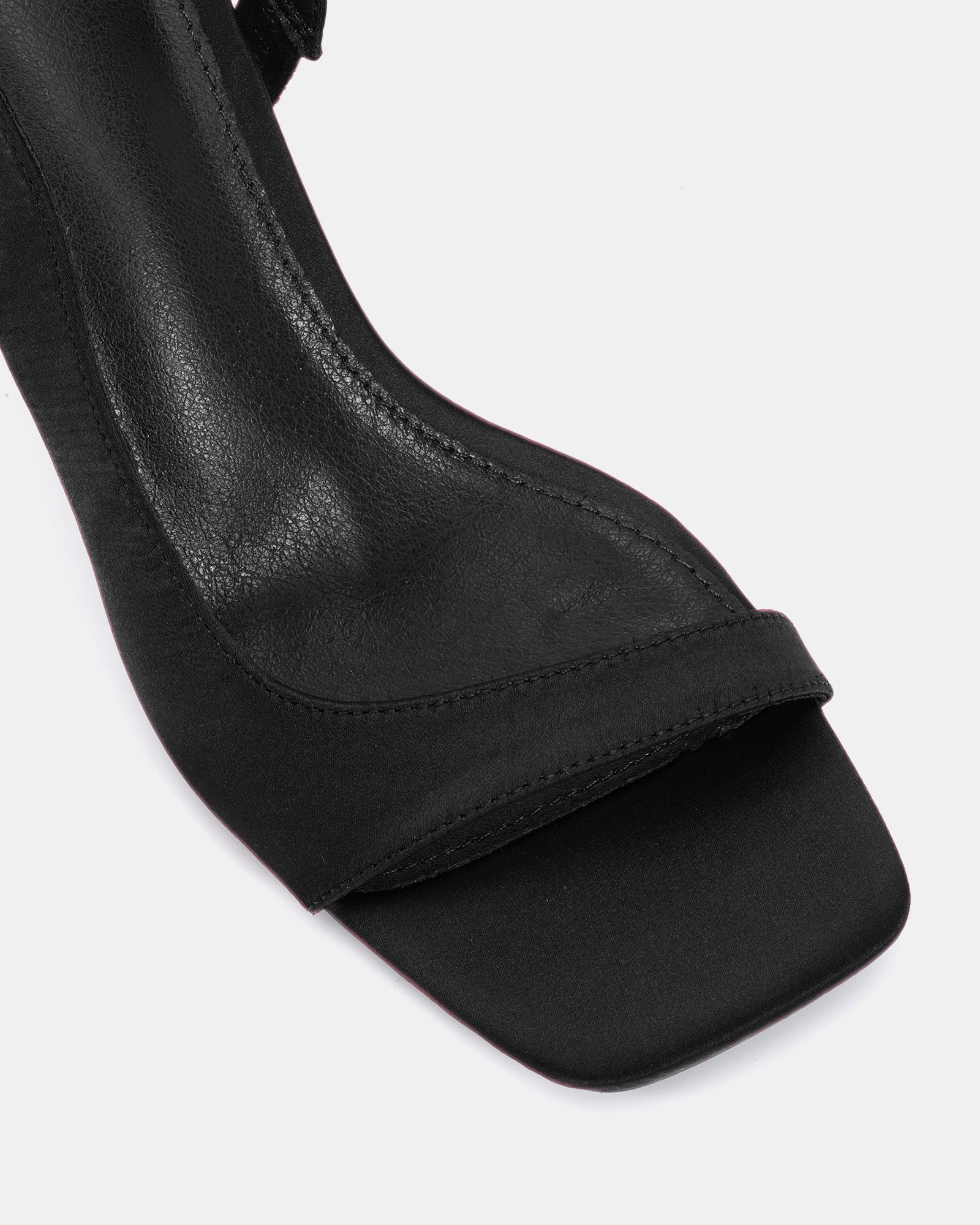 LEAH Black Slingback Sandal
