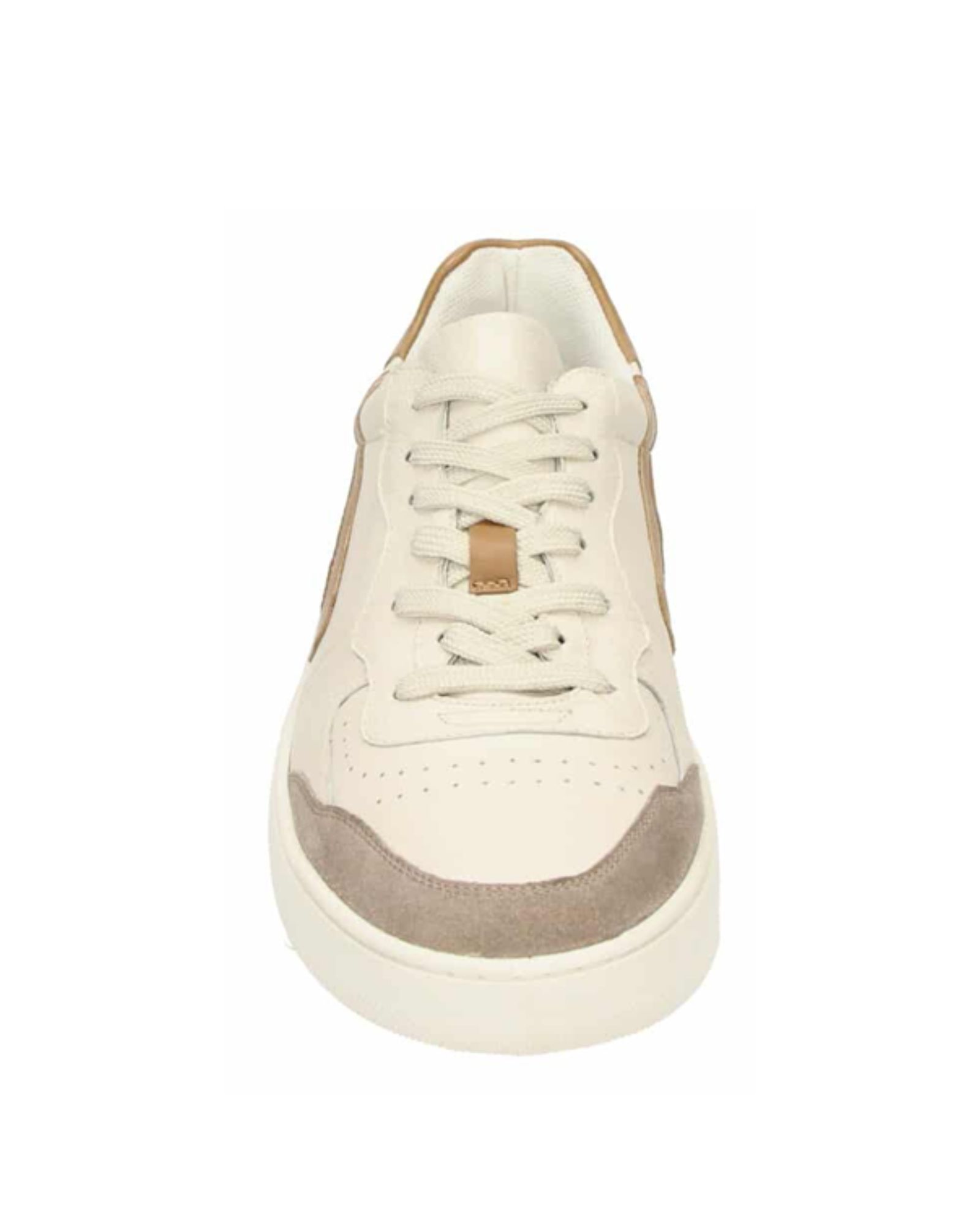 RILEY MENS Tan Leather Lace Up Trainer